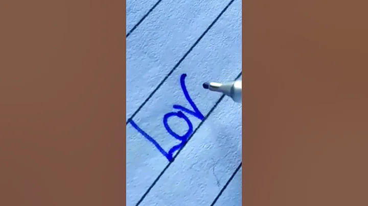 Love Letter Handwriting