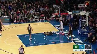 Mario Hezonja POSTERIZES Giannis Antetokounmpo!!!! (AND STEPS OVER HIM)