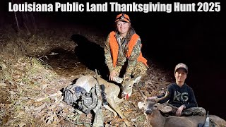 FOUR DAYS Hunting Louisiana Public Land- Epic Kill Shot & Multiple Bucks Down!