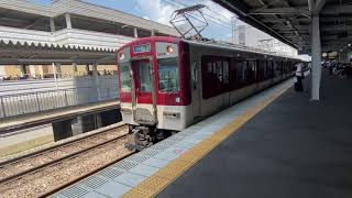 近鉄奈良線学園前を発車する大阪難波行き各駅停車！