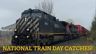 (National Train Day Railfan Special) A Lot Of Insane Catches Throughout This Week