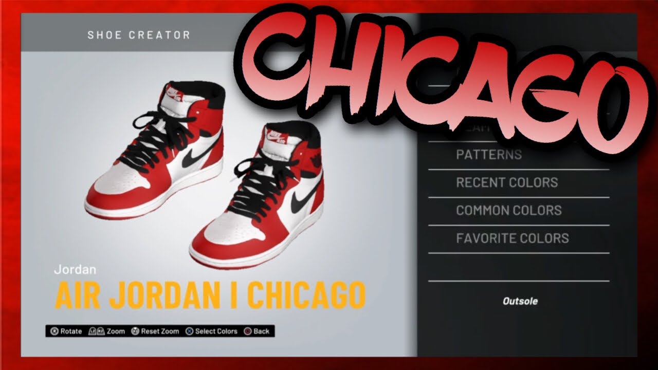 2k20 shoe creator jordan 1