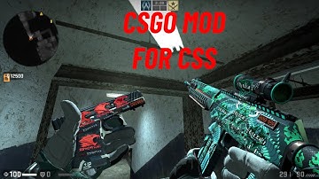 CS GO MOD FOR CSS | Moto Gloves | Spearmint + Sleeve (Android/Pc), (All Version)