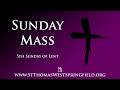 Sunday Mass March 22 2026