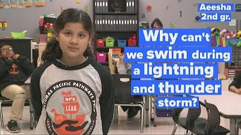 Weather You Know: Why can't we swim during a lighting and thunder storm?