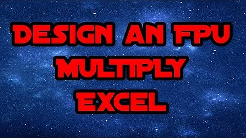 Floating Point Multiplication Tool in Excel VBA