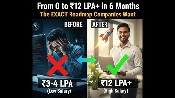 ₹12 LPA+ Full-Stack Developer Roadmap in Just 6 Months | Java Spring Boot + React/Angular + DevOps