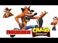 Evolución de Crash Bandicoot (1996 - 2017) | ATXD ⏳