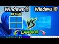 ⚡Windows 11 OFICIAL VS Windows 10 / TODOS los CAMBIOS y FUNCIONES NUEVAS!