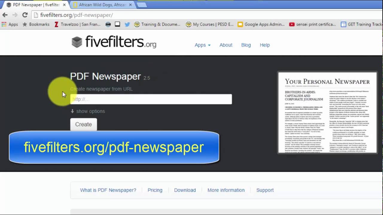 Web Page To Pdf YouTube