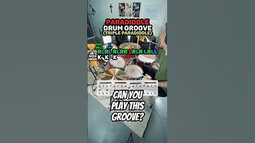 Paradiddle Drum Exercise! (Triple Paradiddle) 🥁#drums