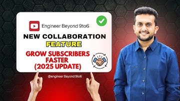 23.YouTube Collaboration Feature | Cross Promote Channels | Grow Subscribers Faster (2025 Update)