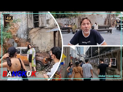 Bangkok Exploring Historical Bangrak with @RetiredWorkingForYou 🇹🇭 Thailand [4K]