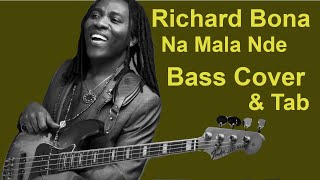 Miniatura de vídeo de "Richard Bona Na Mala Nde ( Bass Cover / Tab )"