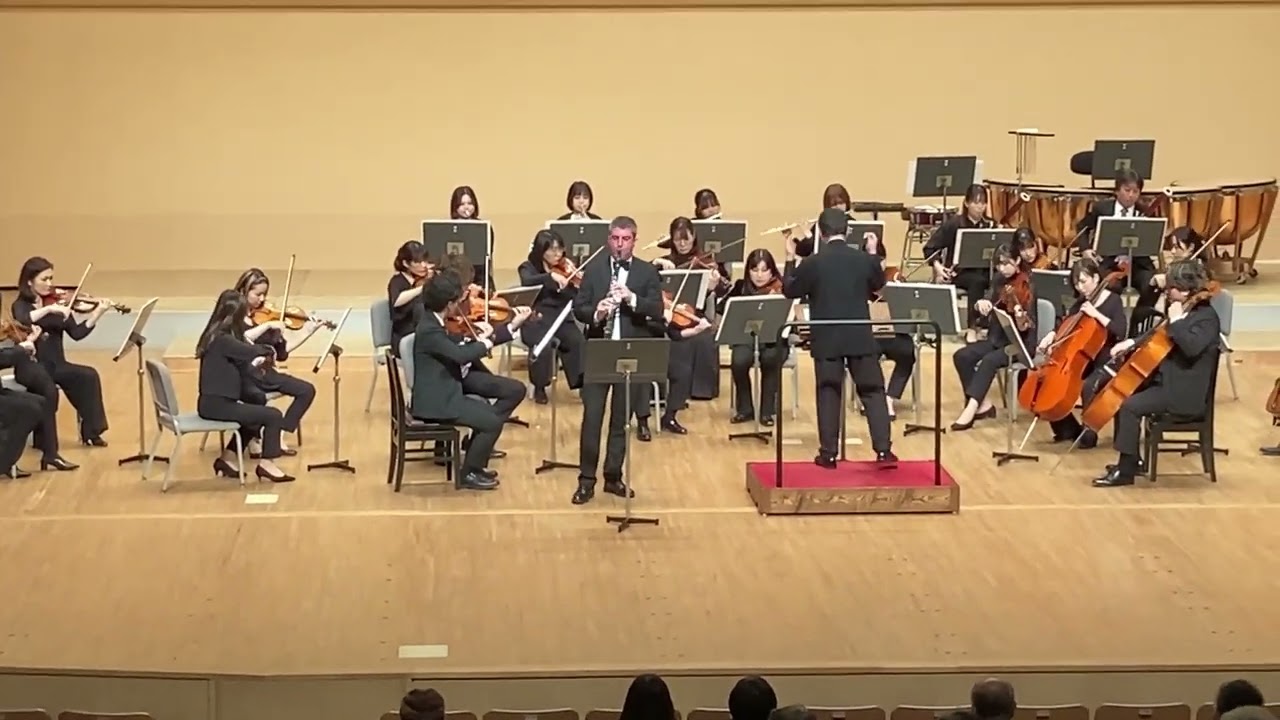W.A. MOZART, CLARINET CONCERTO-FULVIO CAPRA,CLARINET-MIKIO EJIMA, COND.-KURASHIKI SAKUYO ORCHESTRA