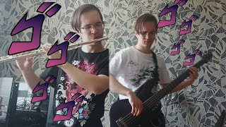 JOJO - Bloody Stream cover (flute + bass)