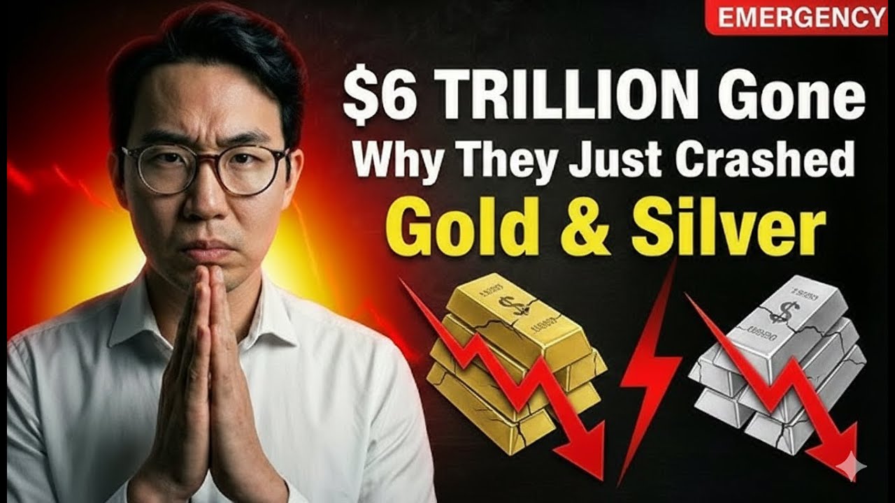 $6 TRILLION Gone Why They Just Crashed Gold & Silver Explained - YouTube