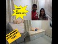 Best IKEA sofa bed or day-bed for small bedroom | IKEA BRIMNES review in Hindi (with English subs)