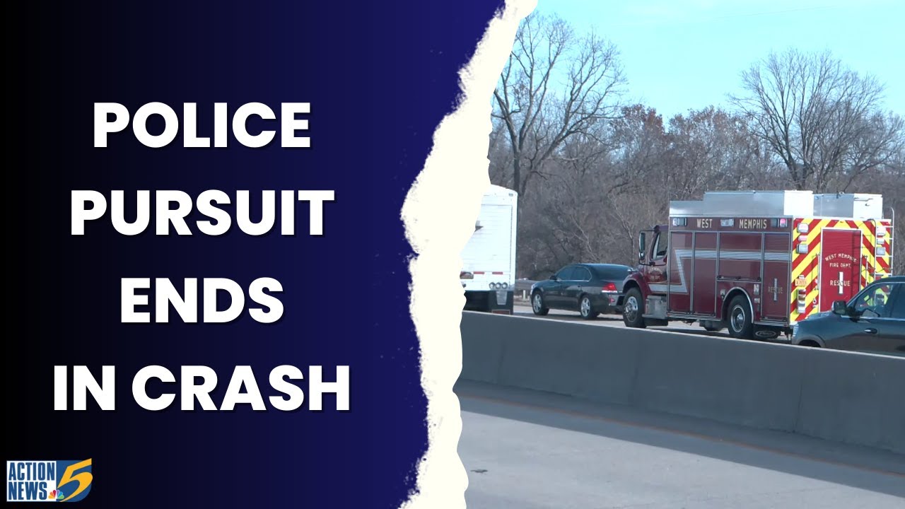Man dead after high-speed police chase ends in crash - YouTube