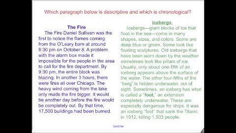 Description Text Structure