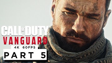 Call of Duty Vanguard Walkthrough Gameplay Part 5 - (4K 60FPS) RTX 3090 - No Commentary
