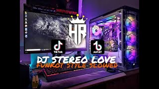 DJ STEREO LOVE FUNKOT STYLE VIRAL TIK TOK SLOWED