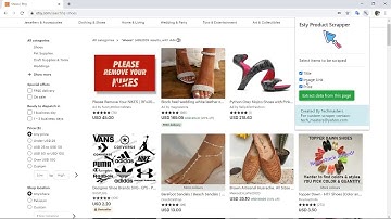 Etsy Product Scraper