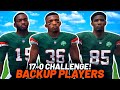 Can a Team of Backup Players go 17-0?