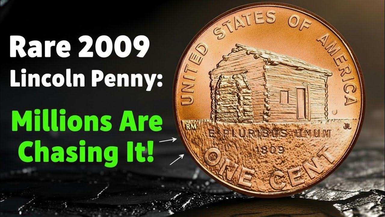 «Редкая монета Линкольна достоинством в один цент 2009 года: за ней охотятся миллионы!»