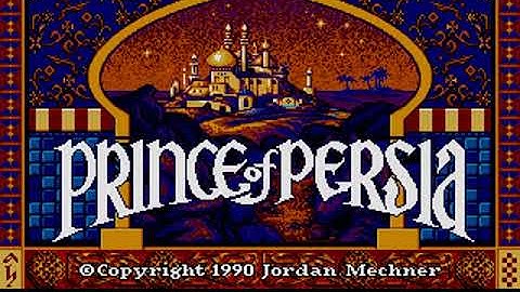 SEGA MEGA DRIVE - Prince of Persia ATARI ST (Slideshow engine demo)