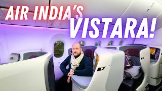 Vistara B787 Business Class Frankfurt to Mumbai - Vistara and Air India's Future