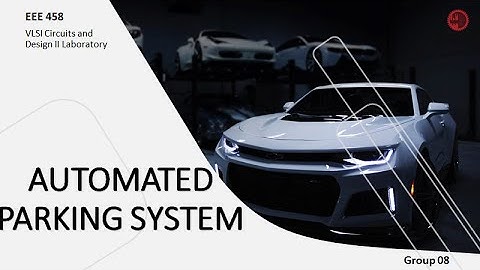 Automated Car Parking System - Chip Design using Cadence