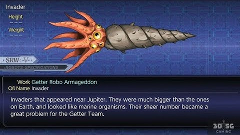 Enemy Invader (Getter Robo Armageddon) | Super Robot Wars V