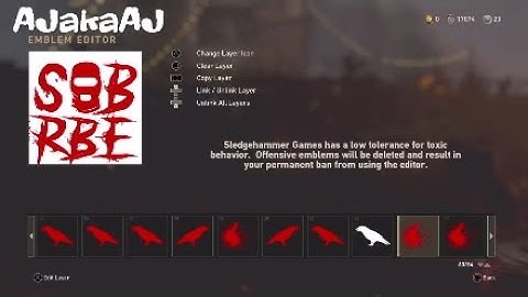 COD WW2 Emblem Tutorial - SOB x RBE Logo