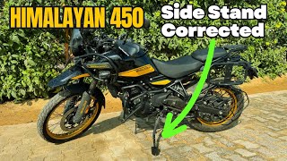 HIMALAYAN 450 Side Stand Issue Resolved  Cost 3000 | #himalayan450