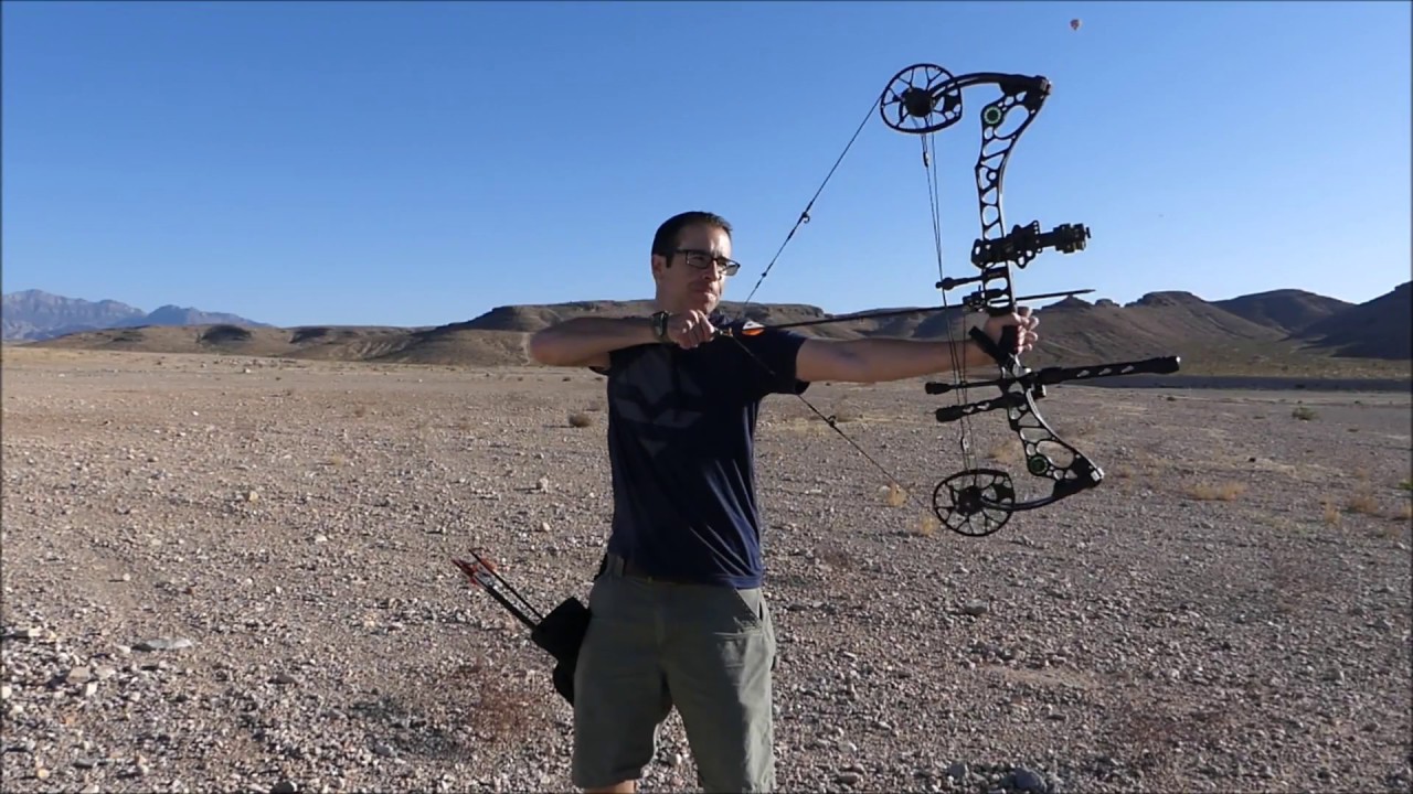 ADJUSTING THE BOW target practice command platform