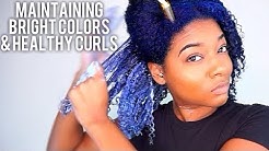 Natural Hair Colored