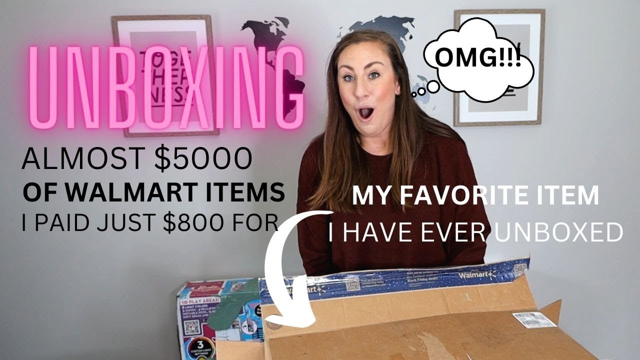 Coolest Item I have Ever Found Unboxing Pallets of Liquidation and Return Items. Walmart Edition