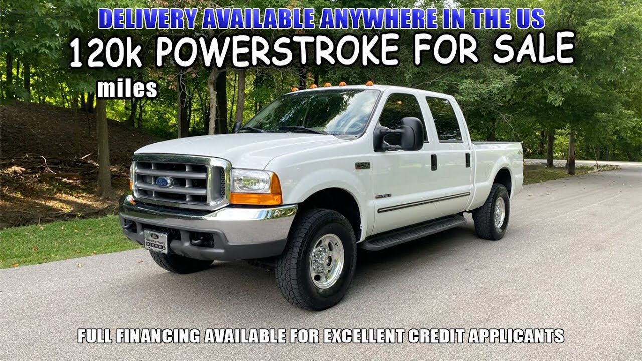 7.3 Powerstroke For Sale: 2000 Ford F-250 Lariat 4x4 Diesel With Only ...