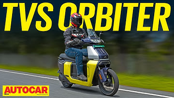 TVS Orbiter review - Quirky-looking but functionally sorted EV | First Ride | Autocar India