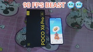 POCO X6 PRO 5G UNBOXING || 90 FPS BEAST 🥶