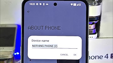 ANY Nothing Phone How To Change Bluetooth Name