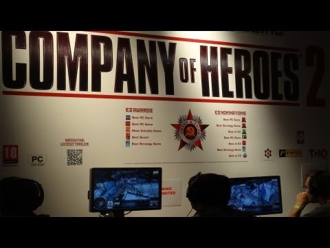 Vidéo: Première Mondiale Avec Company Of Heroes 2 à Eurogamer Expo