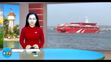 Khai trương Tàu cao tốc Trưng Trắc tuyến Phan Thiết - Phú Quý