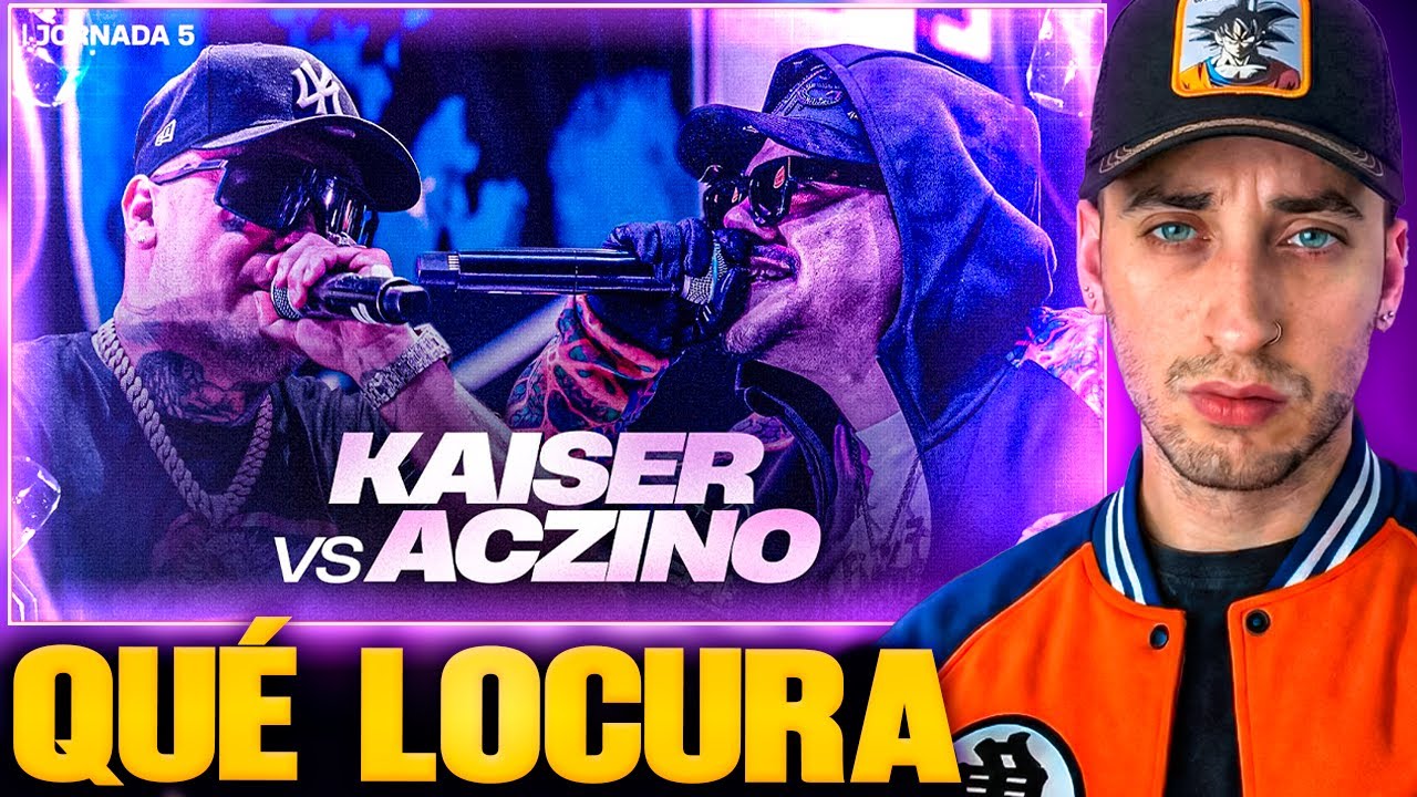 BLON reacciona a ACZINO vs KAISER en FMS WORLD SERIES 🍿