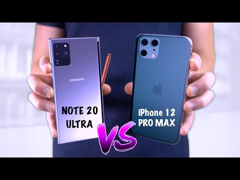 Samsung Galaxy Note 20 Ultra Vs iPhone 12 Pro Max