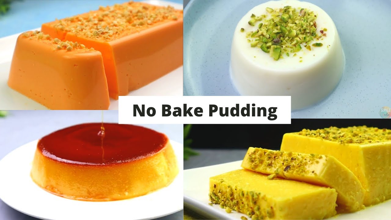 Easy Dessert Recipes 4 Easy No Bake Pudding Easy Pudding Recipes