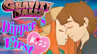 Dipper`s First Kiss... Fan cartoon - Gravity Falls (Mabel X Dipper / Pinecest)