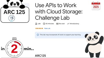 Use APIs to Work with Cloud Storage: Challenge Lab | #ARC125 | #qwiklabs | #arcade2025 | Easy Step
