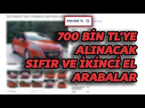 700 bin TL'ye Alınacak Arabalar - Sıfır ve İkinci El 2023